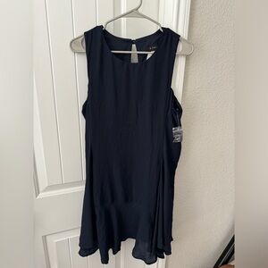 Navy Sleeveless Dress